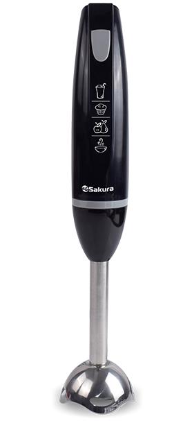 Изображение Блендер Sakura SA-6224BK (погружной/400 Вт/черный)