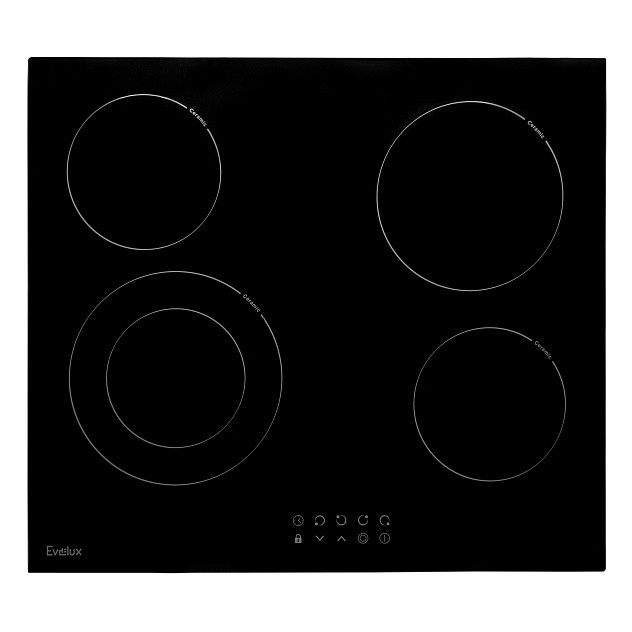 Изображение Варочная панель Evelux HEV 641 B (черный)