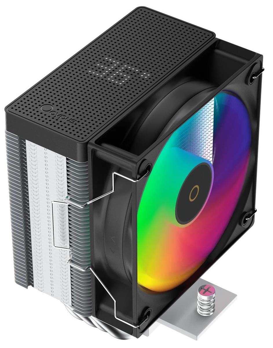 Изображение Кулер для процессора Ocypus Gamma A40 BK ARGB Digital (AM4, LGA1150/1151/1155/S1156, LGA 1200, LGA 1700, AM5, LGA1851)1 шт