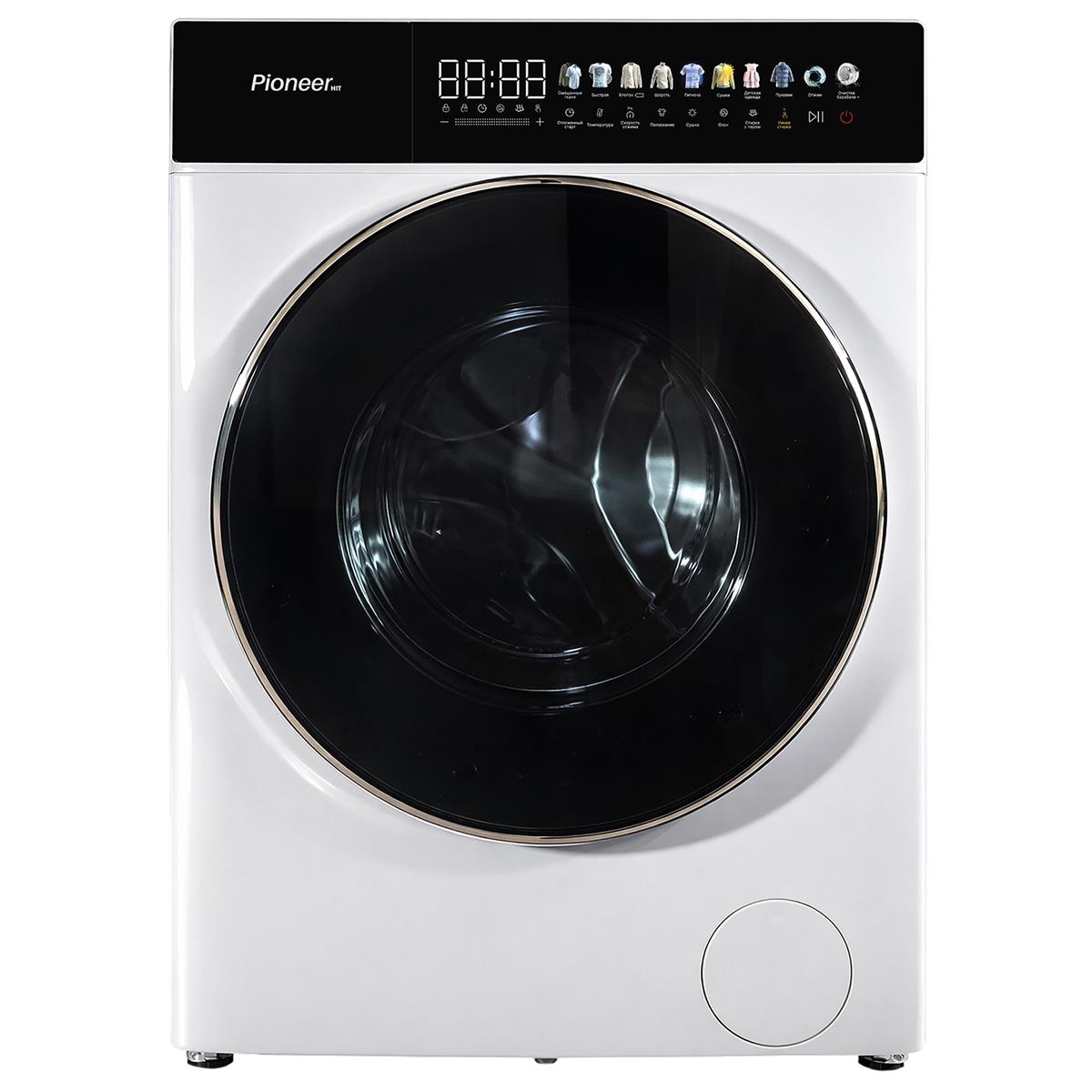 Изображение Стиральная машина Pioneer WMD-140801M_WH, белый (фронтальная, 8 кг, 1400 об/мин )