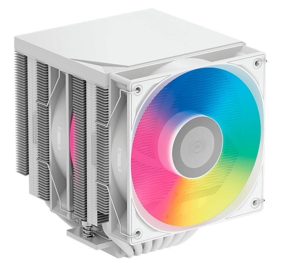 Изображение Кулер для процессора PCcooler RT720 TC ARGB WH (AM4, LGA1150/1151/1155/S1156, LGA 1200, LGA 1700, AM5, LGA1851)2 шт