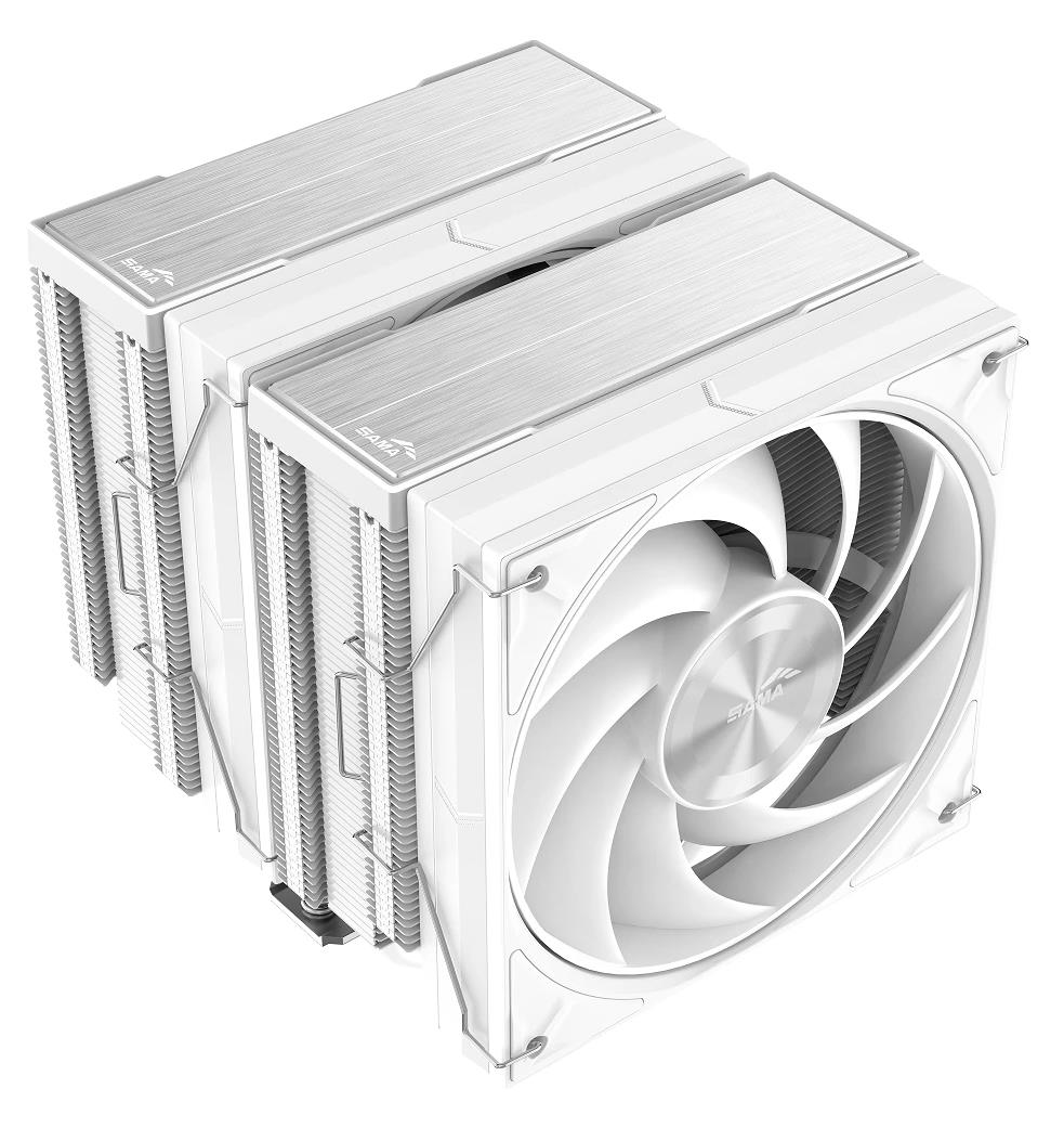 Изображение Кулер для процессора SAMA A60W White (AM4, LGA1150/1151/1155/S1156, LGA 1200, LGA 1700, AM5, LGA1851)2 шт