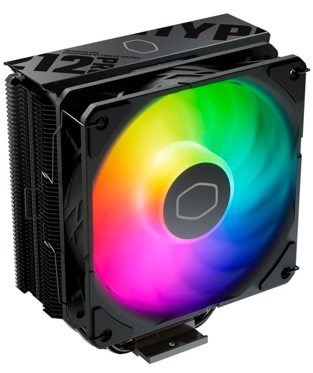 Изображение Кулер для процессора Cooler Master Hyper 212 Pro ARGB Black (AM4, LGA1150/1151/1155/S1156, LGA 1200, LGA 1700, AM5, LGA1851)1 шт