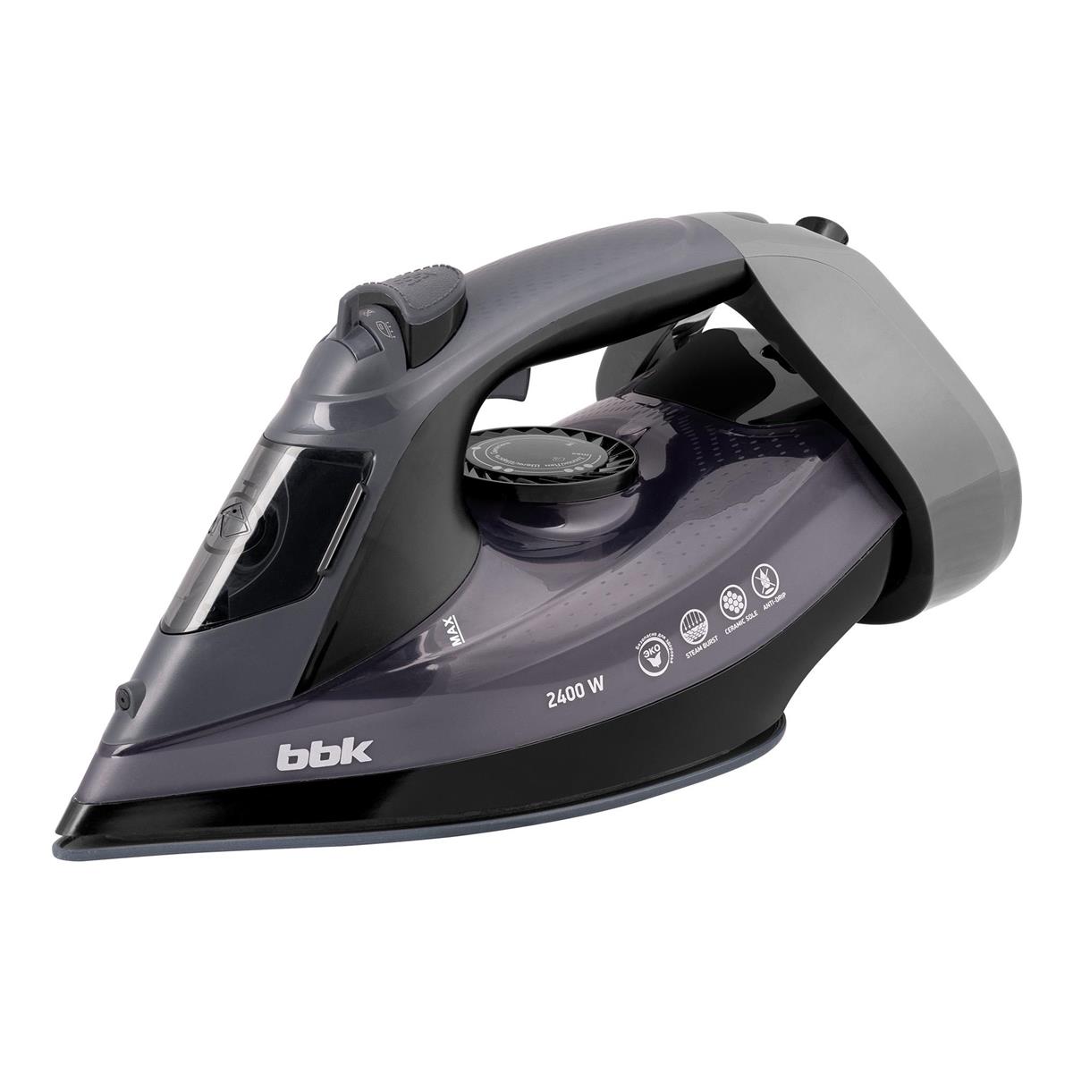Изображение Утюг BBK ISE-2412 (L) (2400 Вт/сиреневый)
