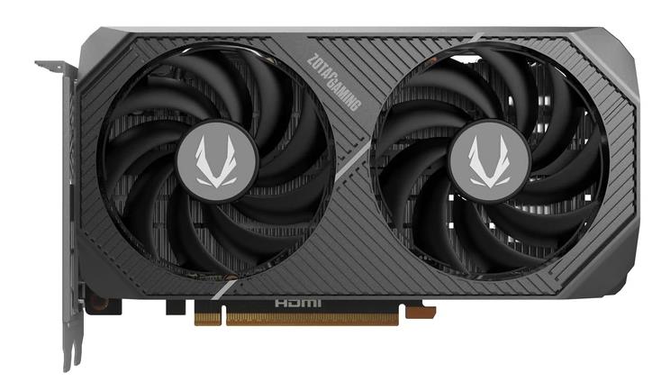 Изображение Видеокарта ZOTAC NVIDIA GeForce RTX 5050 Twin Edge 8GB 8 Гб (GeForce RTX 5050, GDDR6)/(ZT-B50500E-10M)