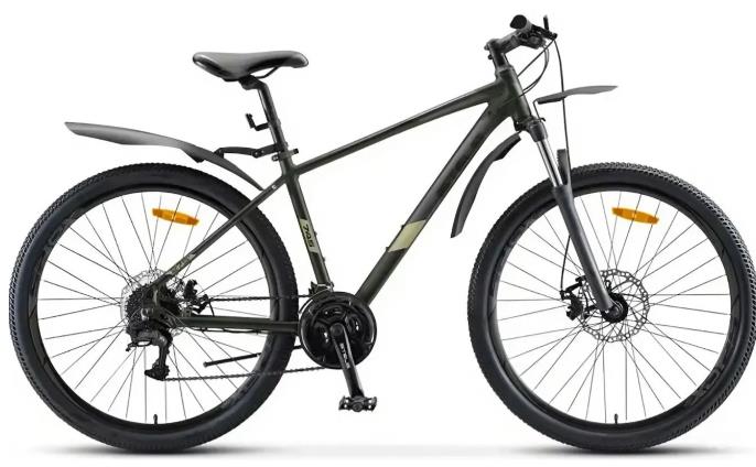 Изображение Велосипед Stels Navigator 745 MD 27.5 V010 (темно-оливковый/27.5 "/17.0 ")-2024 года LU094372/LU099209