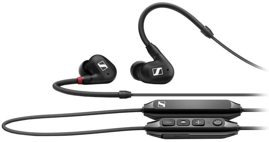 Изображение Bluetooth-гарнитура/наушники Sennheiser IE 100 PRO Wireless (черный)