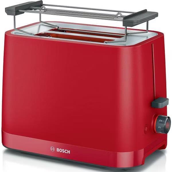 Изображение Тостер Bosch TAT3M124 (950 Вт  красный)