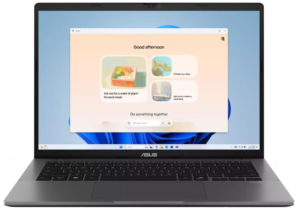 Изображение Ноутбук Asus S3407AA Vivobook S14 (Intel 325 2100 МГц/ SSD 512 ГБ  /RAM 16 ГБ/ 14" 1920x1200/VGA встроенная/ Без ОС) (90NB1762-M004K0)