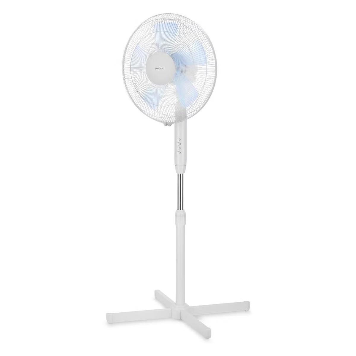 Изображение Вентилятор Coolfort CF-2029 белый, 40 Вт, 3 скорости, 42 см