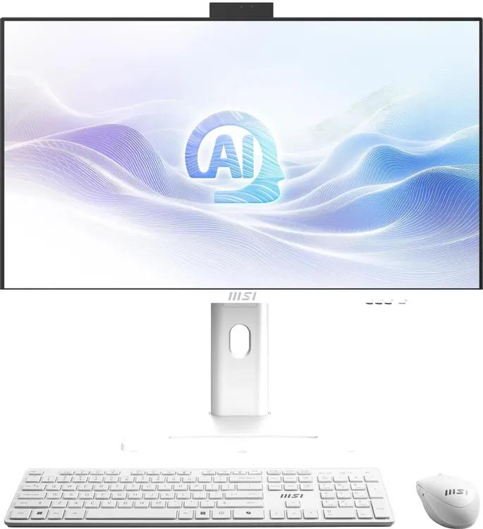 Изображение Моноблок MSI Modern AM273QP AI 1UM-095XRU (9S6-AF0112-294) (27"/1.4 ГГц/16 Гб/SSD 1000 Гб  нет  Гб/VGA встроенная/Без ОС)