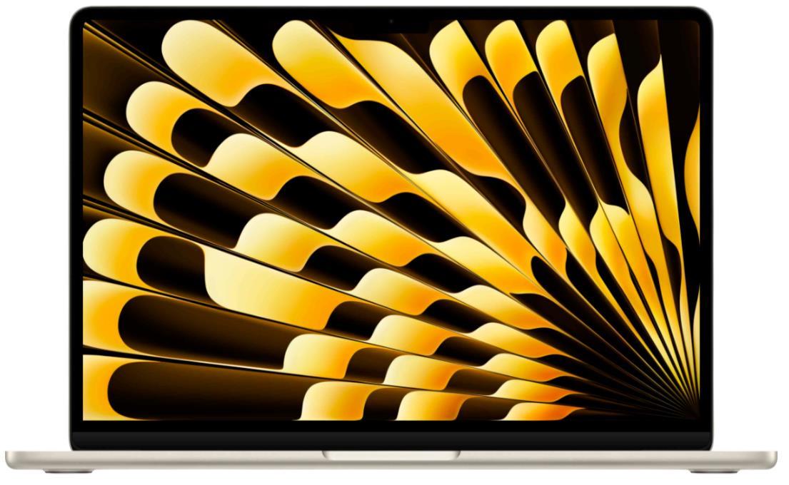 Изображение Ноутбук Apple MacBook Air 13 A3449 (M5, 2026) (Apple M5 3000 МГц/ SSD 512 ГБ  /RAM 16 ГБ/ 13.6" 2560x1664/VGA встроенная/ macOS) (MDHA4LL/A)