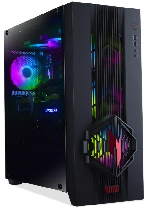 Изображение Системный блок Acer Nitro 70 AMD N70X3D-100 (AMD Ryzen 9 4,4 ГГц/32 Гб/нет/1000 ГБ/без ОС)