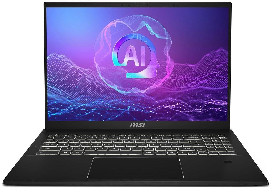 Изображение Ноутбук MSI Summit Pro 16 AI A2HVETG-084RU (Intel 285H 2900 МГц/ SSD 1024 ГБ  /RAM 32 ГБ/ 16" 2560x1600/VGA дискретная/ Windows 11 Pro) (9S7-159631-084)