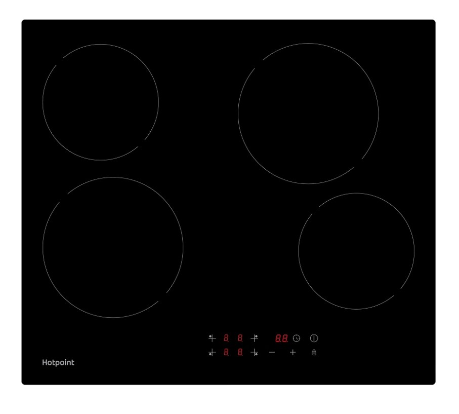 Изображение Варочная панель HOTPOINT HR 6O1 C (черный)