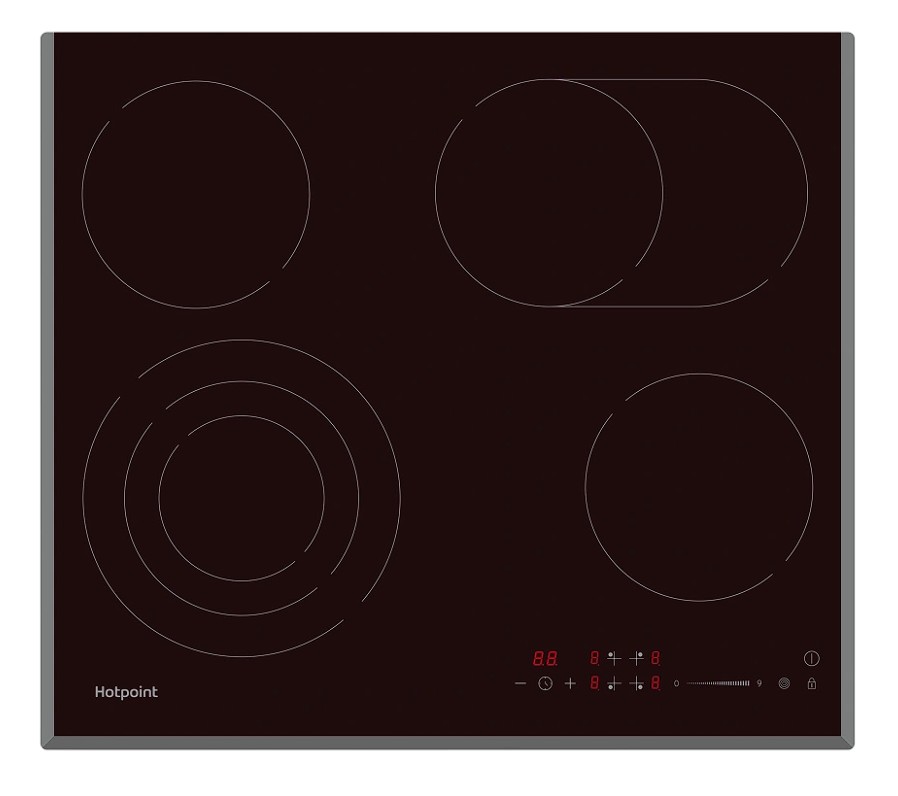 Изображение Варочная панель HOTPOINT HR 6O6 BAS (черный)