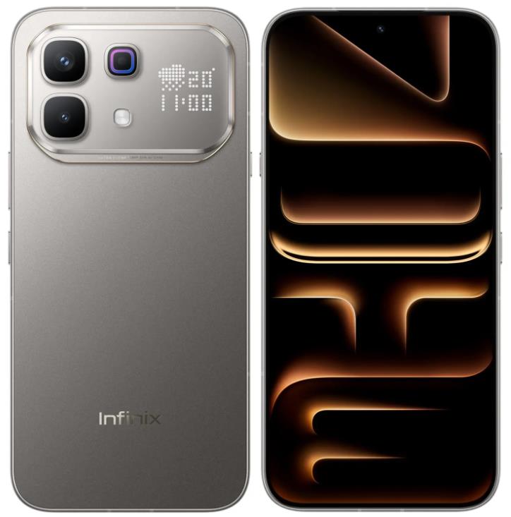 Изображение Смартфон Infinix Note 60 Pro (256 Гб/12 Гб) серый