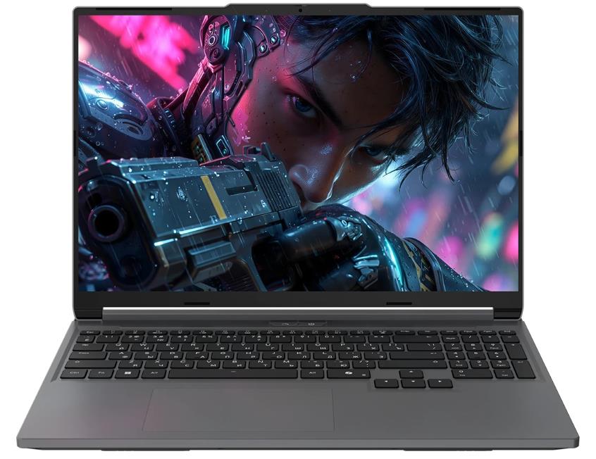 Изображение Ноутбук Maibenben Typhoon X16C-i54455 (Intel 14450HX 2400 МГц/ SSD 512 ГБ  /RAM 16 ГБ/ 16" 1920x1200/VGA дискретная/ Windows 11 Home) (X16C-I544550F44HG4E10)
