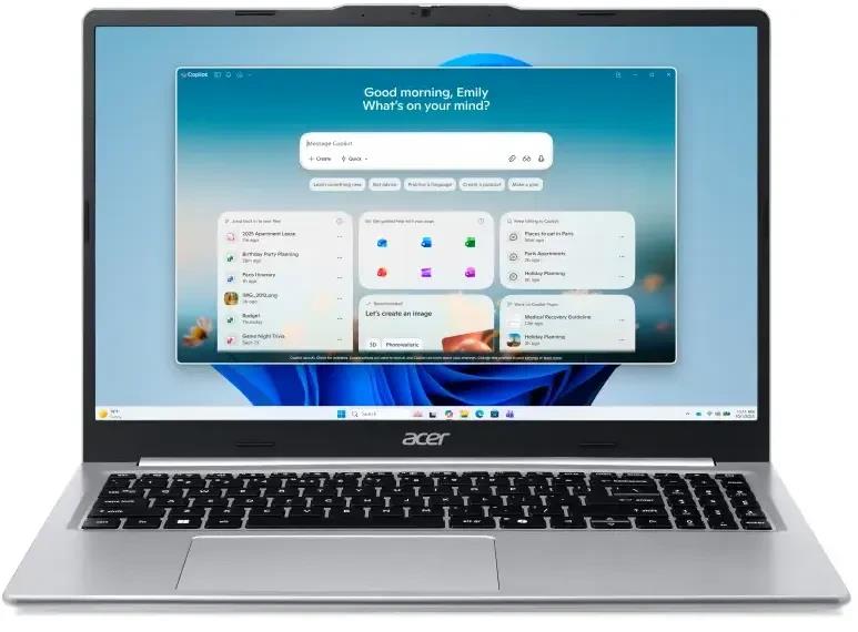 Изображение Ноутбук Acer Aspire Lite 15 AL15-46P-R6KP (AMD 5400U 2600 МГц/ SSD 256 ГБ  /RAM 8 ГБ/ 15.6" 1920x1080/VGA встроенная/ Без ОС) (NX.JXTCD.002)