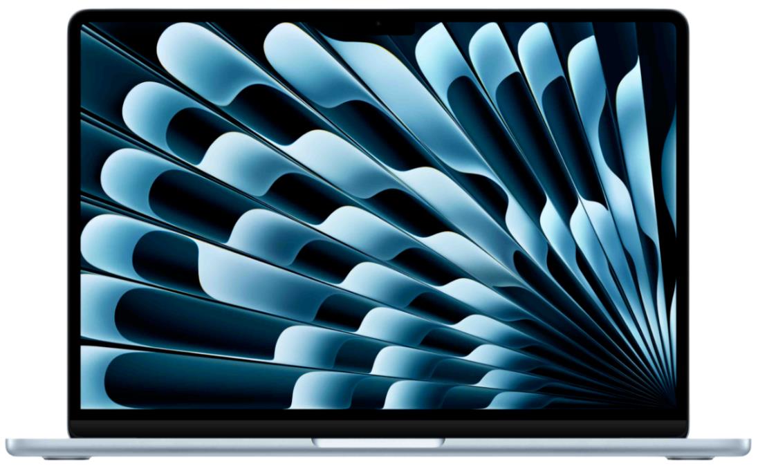 Изображение Ноутбук Apple MacBook Air 13 A3449 (M5, 2026) (Apple M5 3000 МГц/ SSD 512 ГБ  /RAM 16 ГБ/ 13.6" 2560x1664/VGA встроенная/ macOS) (MDHH4LL/A)
