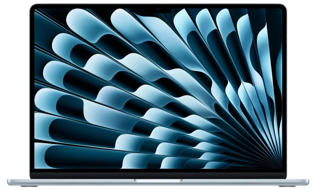 Изображение Ноутбук Apple MacBook Air A3241 (Apple M4 4000 МГц/ SSD 256 ГБ  /RAM 16 ГБ/ 15.3" 2880x1864/VGA встроенная/ macOS) (Z1HD000VB(MC7A4))