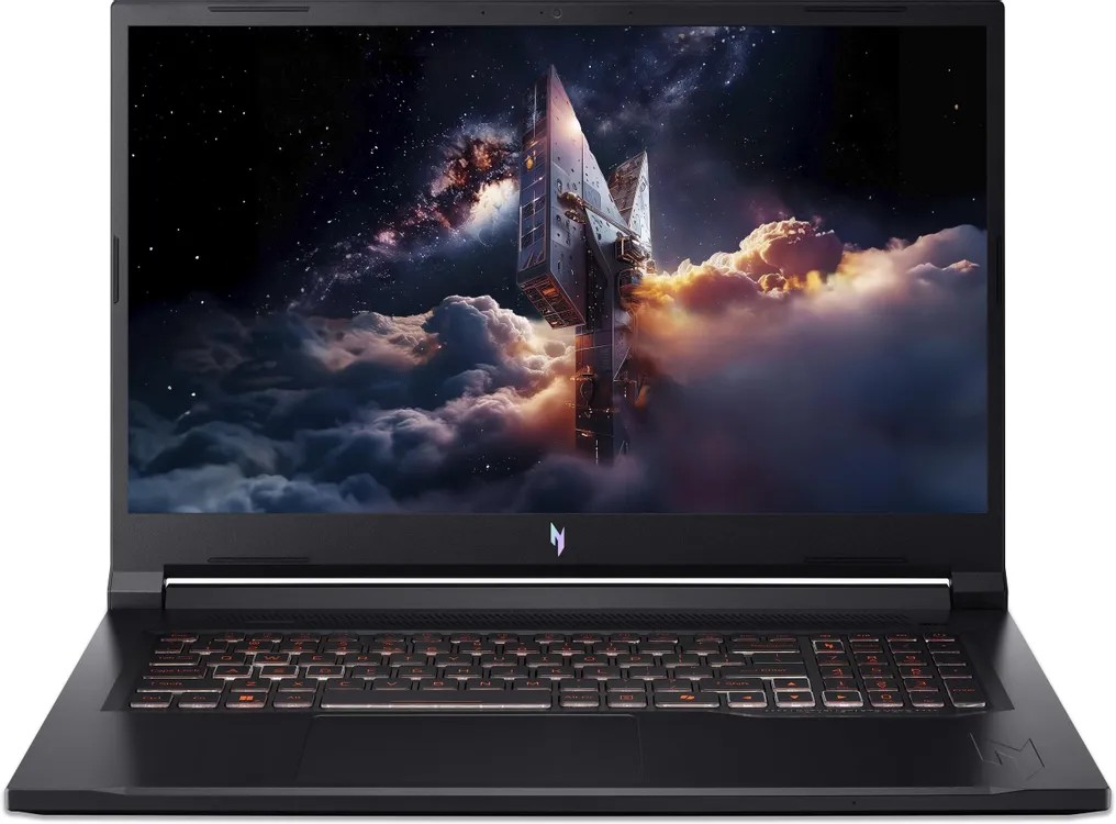 Изображение Ноутбук Acer Nitro V 17 AI ANV17-41-R6SG (AMD 240 4300 МГц/ SSD 512 ГБ  /RAM 16 ГБ/ 17.3" 1920x1080/VGA дискретная/ Без ОС) (NH.QYVCD.00A)