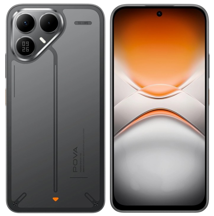 Изображение Смартфон TECNO Pova 8 (256 Гб/8 Гб) серый