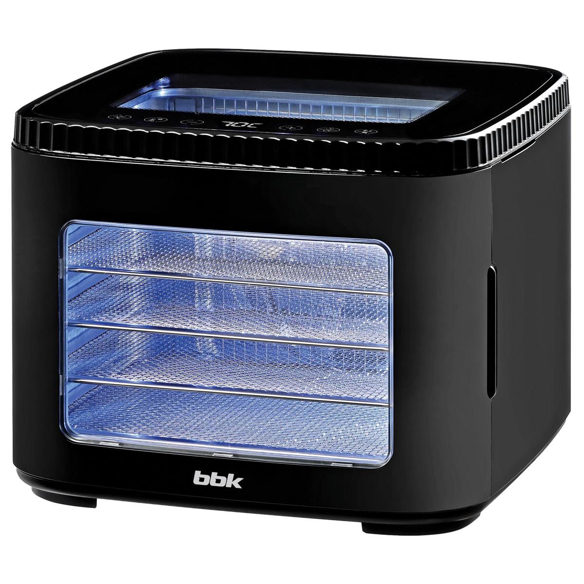 Изображение Сушилка для овощей BBK BDH1201 (поддонов 5 шт, 500 Вт , черный)