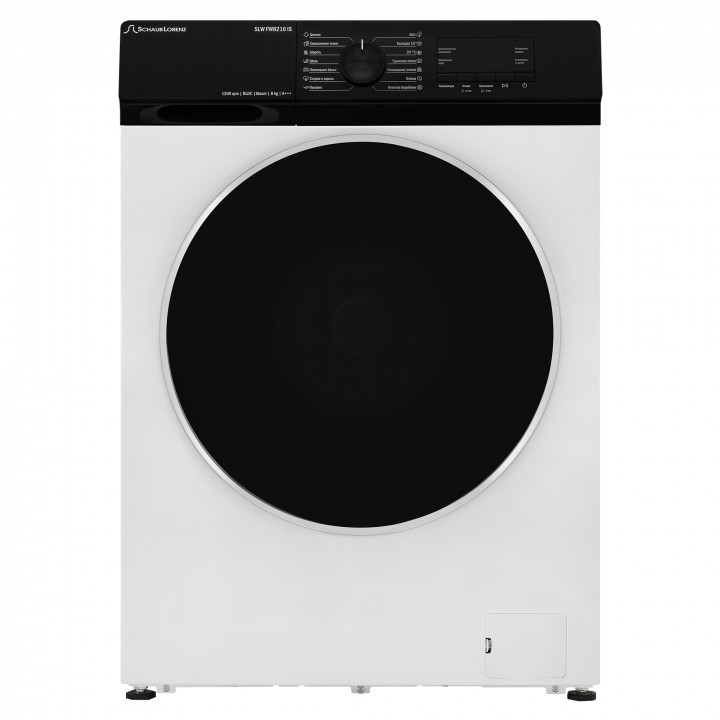 Изображение Стиральная машина Schaub Lorenz SLW FW8216 IS, белый/черный (фронтальная, 8 кг, 1200 об/мин )