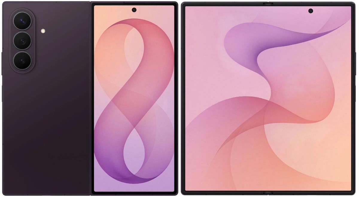 Изображение Смартфон Samsung Galaxy Z Fold8 Ultra (256 Гб/12 Гб) фиолетовый
