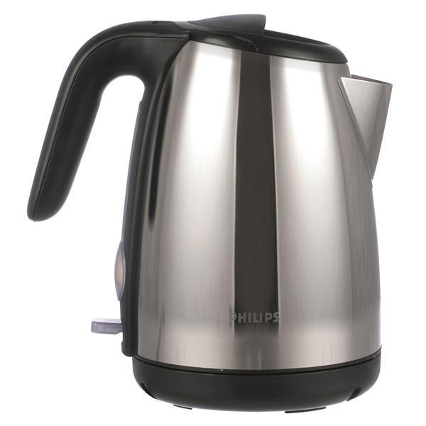 Изображение Электрический чайник Philips HD4654 (2400 Вт/1,7 л /пластик, нержавеющая сталь/черный, серебристый)