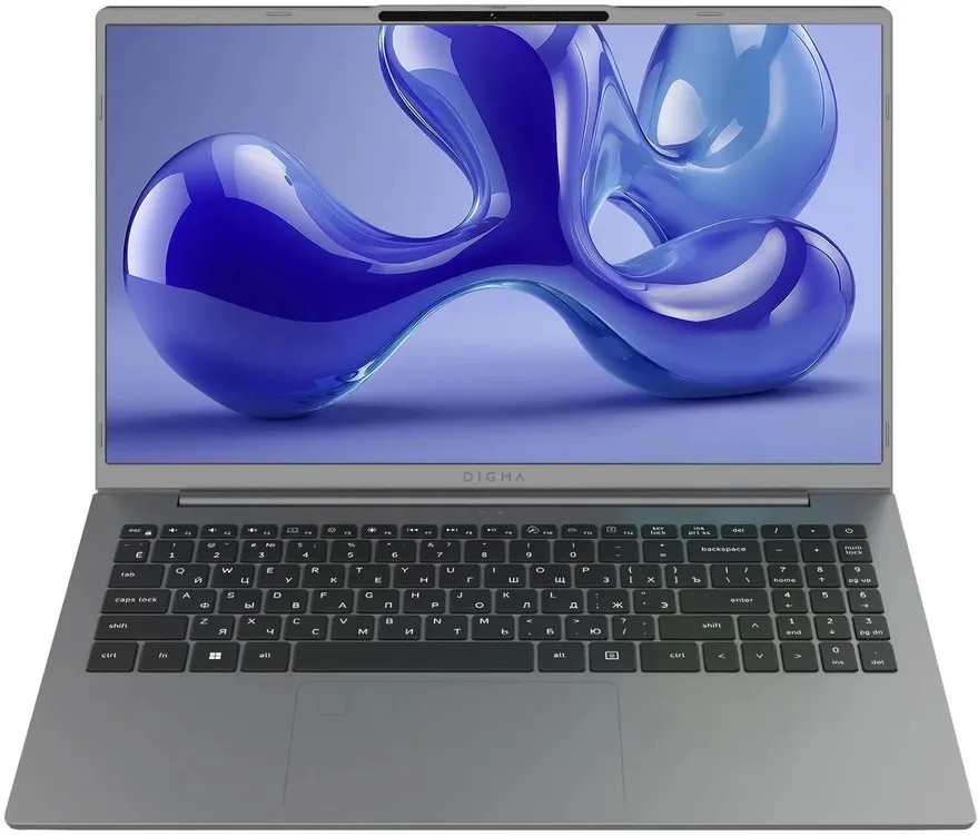 Изображение Ноутбук Digma Ascend (AMD 7430U 2300 МГц/ SSD 512 ГБ  /RAM 16 ГБ/ 15.6" 1920x1080/VGA встроенная/ Windows 11 Home) (DN15R5-ADXW12)
