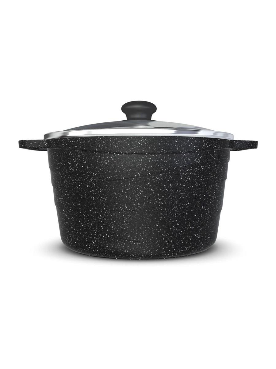Изображение Кастрюля Neva NG6630 со стекл. крышкой 3л «Neva Granite» (3 л )