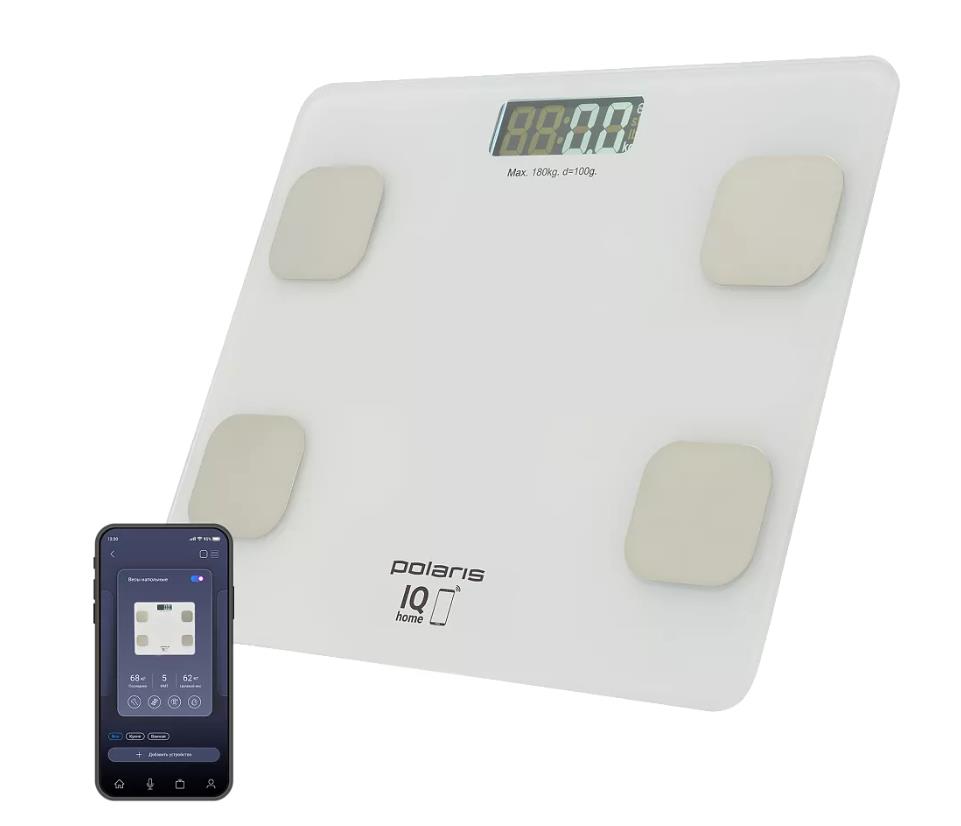 Изображение Весы Polaris PWS-1894 IQ Home,белый