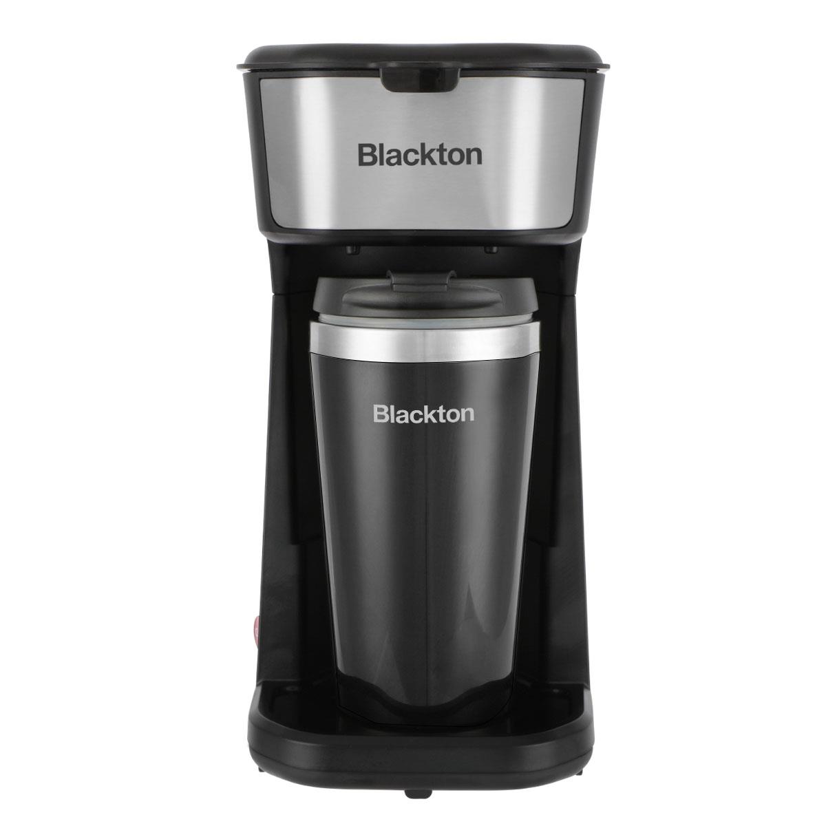 Изображение Кофеварка Blackton Bt DCM102 Чёрный-Стальной (капельная/0,4 л /500 Вт )