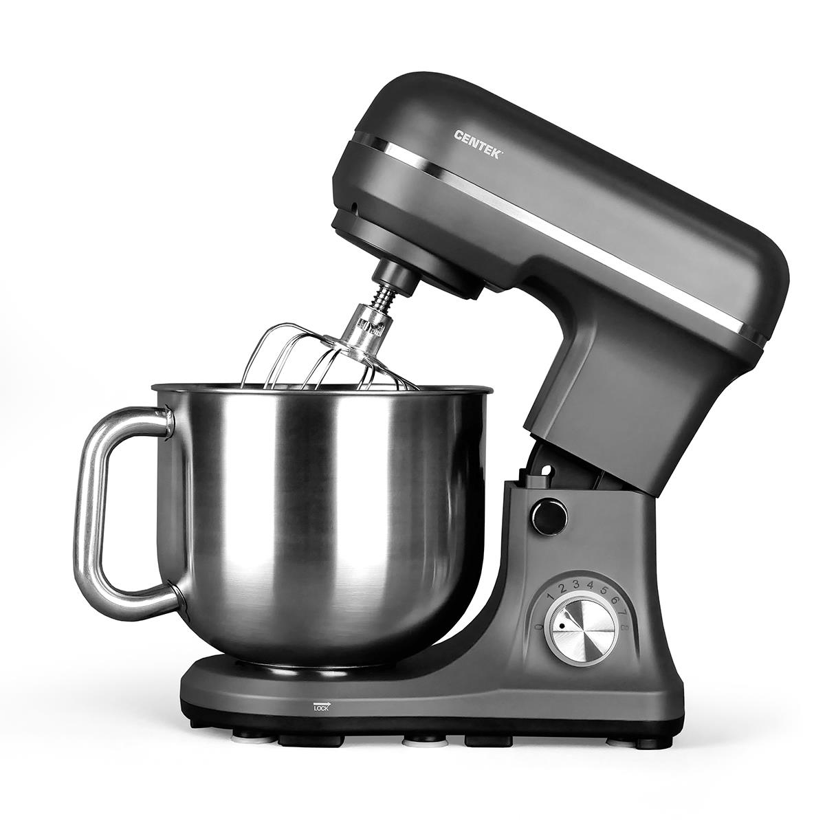 Изображение Миксер CENTEK CT-1154 GRAY (1600 Вт /серый)