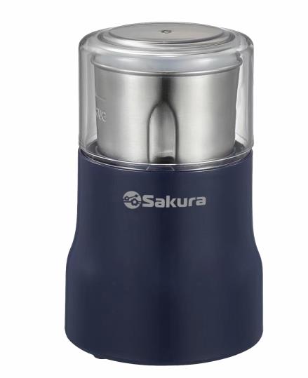 Изображение Кофемолка Sakura SA-6176BL (50 г/150 Вт /синий)