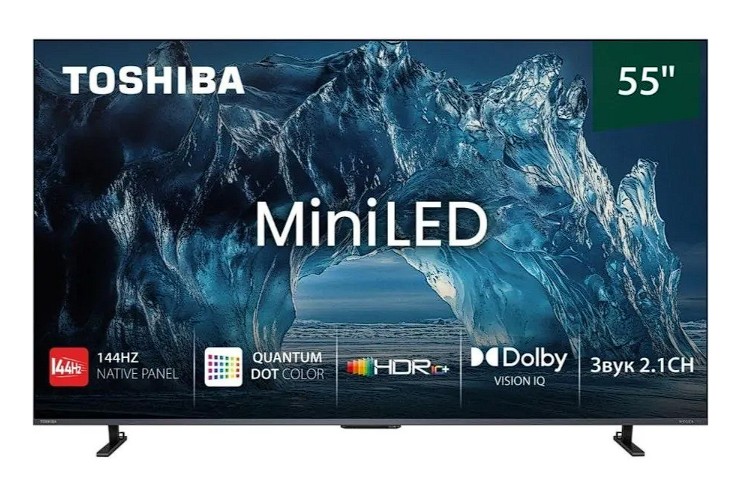 Изображение Телевизор Toshiba 55Z680SET 55" HDR, 4K Ultra HD Smart TV черный