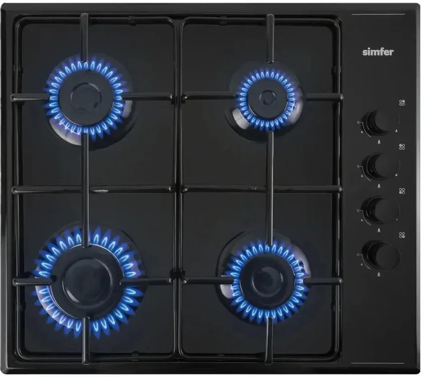 Изображение Варочная панель Simfer H60Q40B440 (черный)