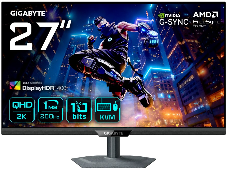 Изображение Монитор GIGABYTE M27Q2 (27 "/2560x1440/TFT IPS)