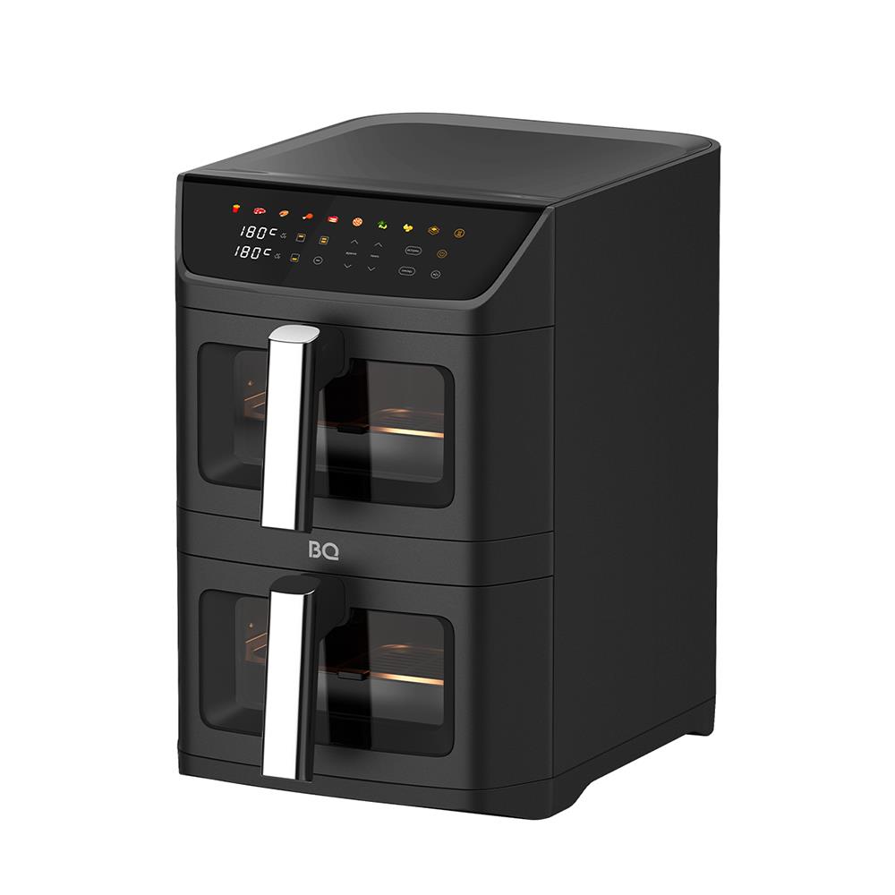 Изображение Аэрогриль BQ AF1211S Black + КНИГА РЕЦЕПТОВ (2800 Вт /12 л )