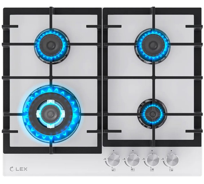 Изображение Варочная панель LEX GVG 645 WH (белый)