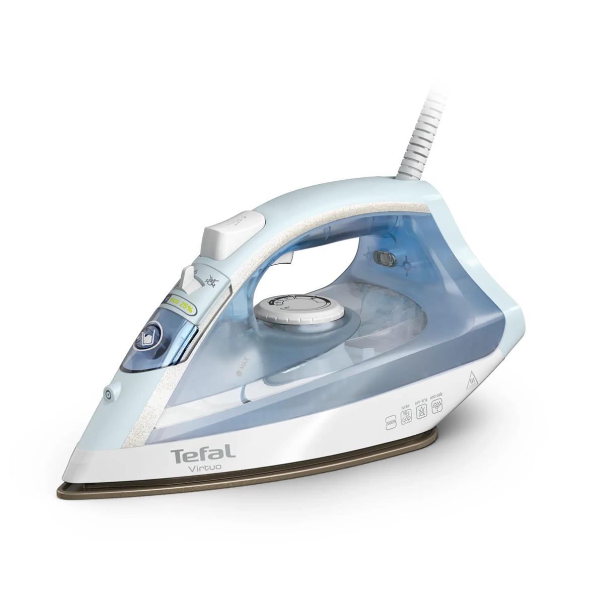 Изображение Утюг Tefal FV1R15F1 (2000 Вт/белый, голубой)
