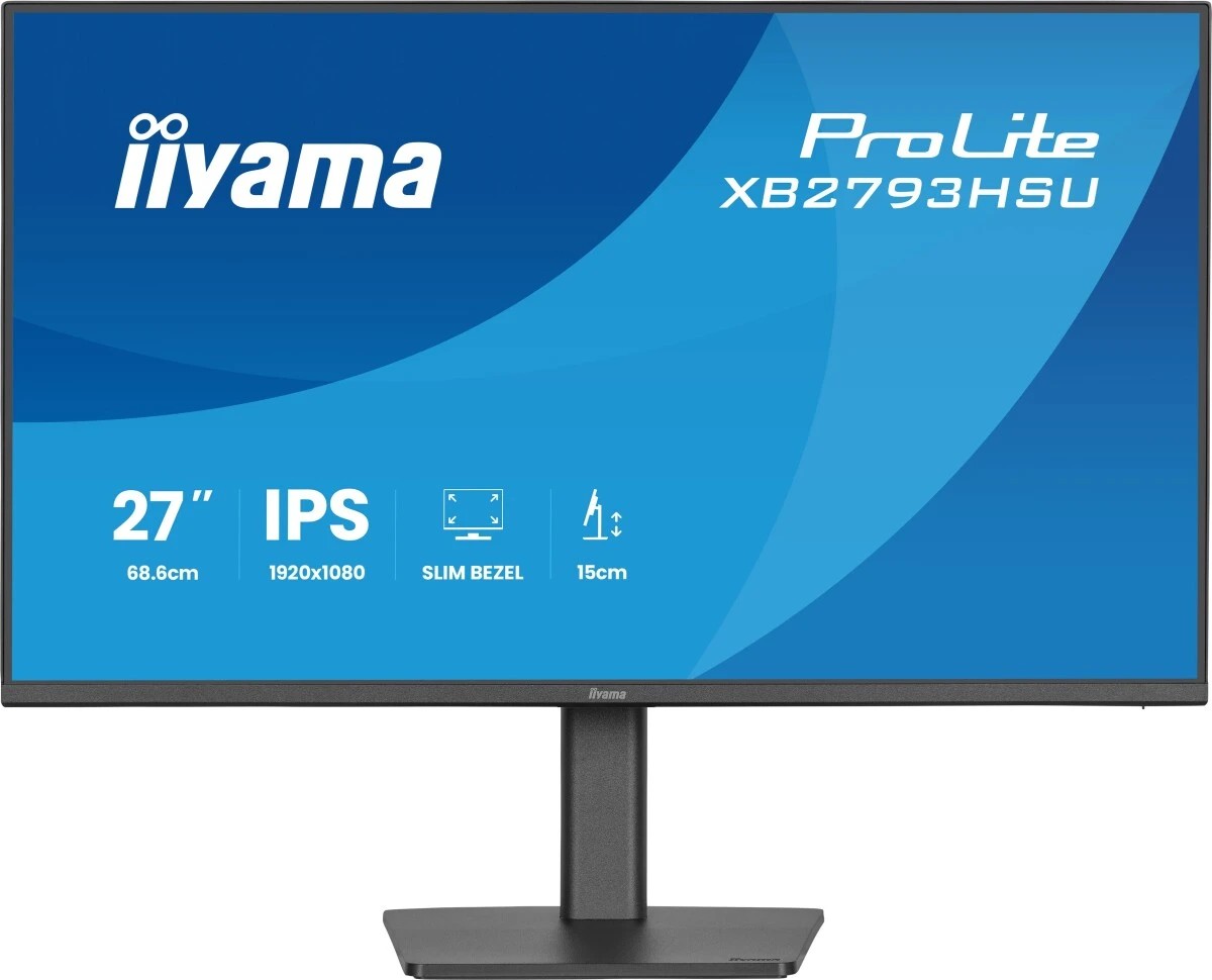 Изображение Монитор Iiyama ProLite XB2793HSU-B1 (27 "/1920x1080/TFT IPS)