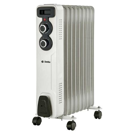 Изображение Масляный радиатор DELTA D11-9 (2000 Вт  2000/1200/800 Вт/9 секций)